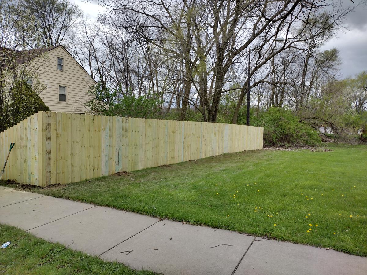 Fence project in Ohio